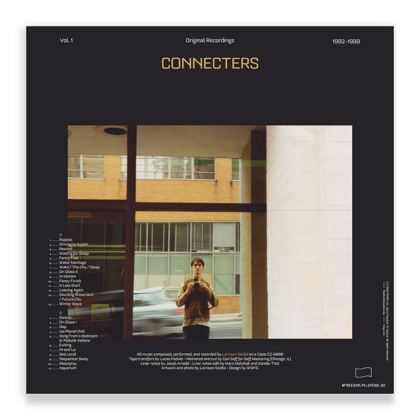 Larrison - Connecters Vol. 1: Original Recordings, 1992–1999
