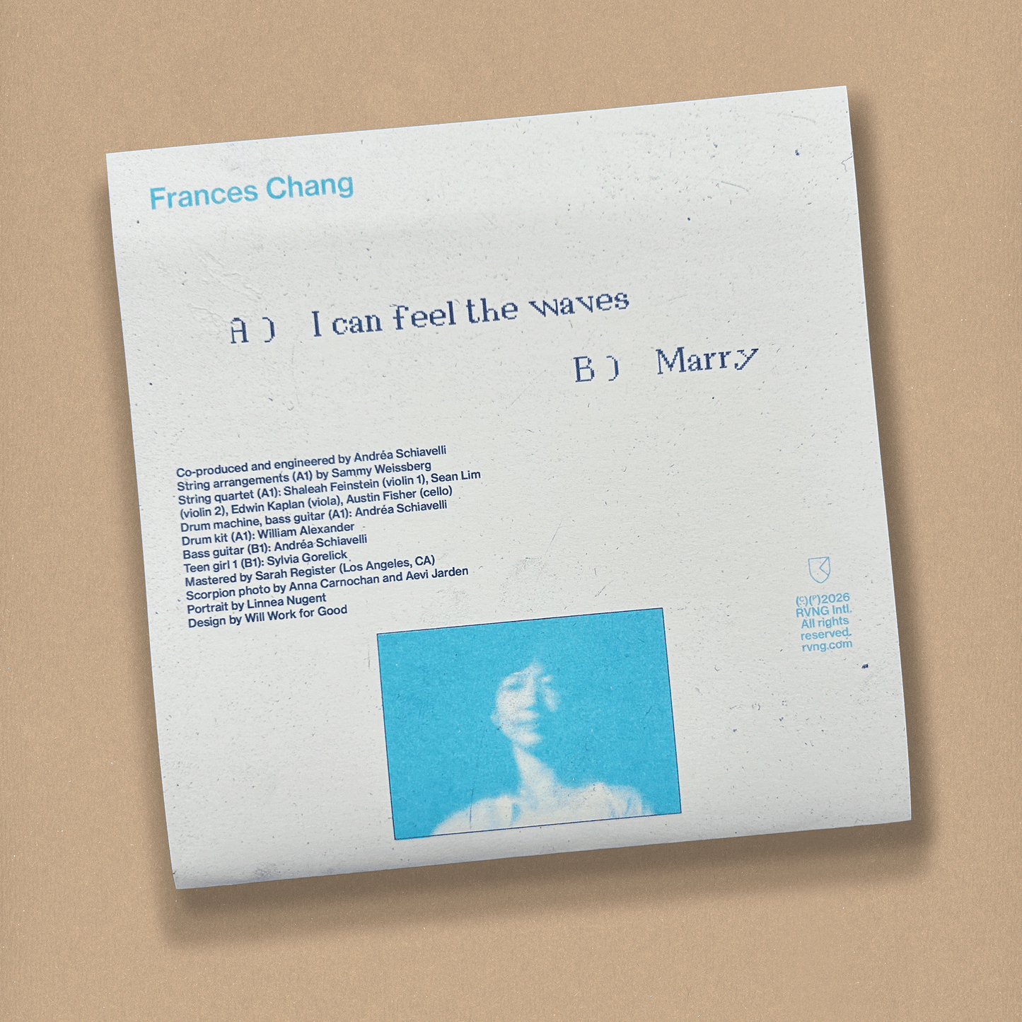 Frances Chang - I can feel the waves