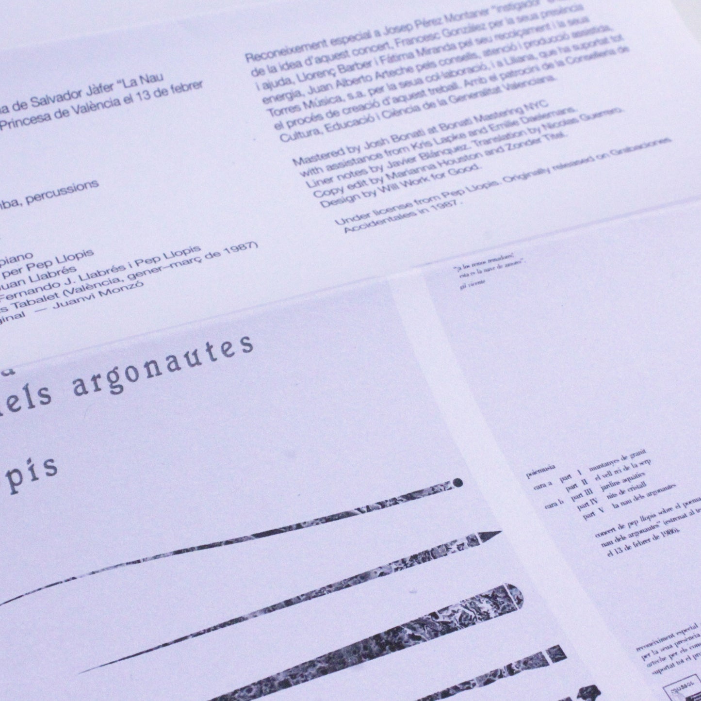 Pep Llopis - Poiemusia La Nau Dels Argonautes