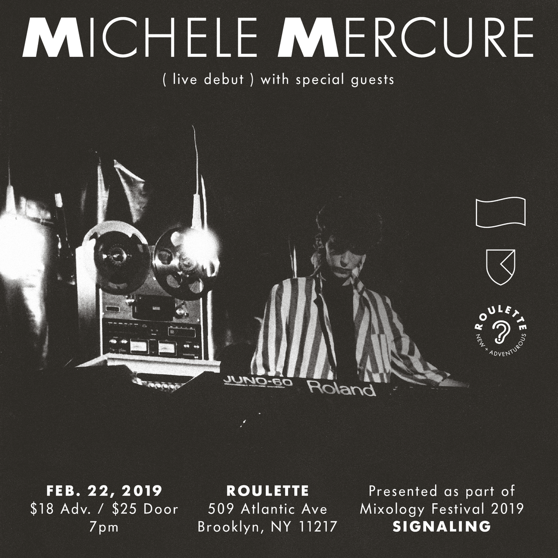 Michele Mercure @ Roulette - 2/22/19