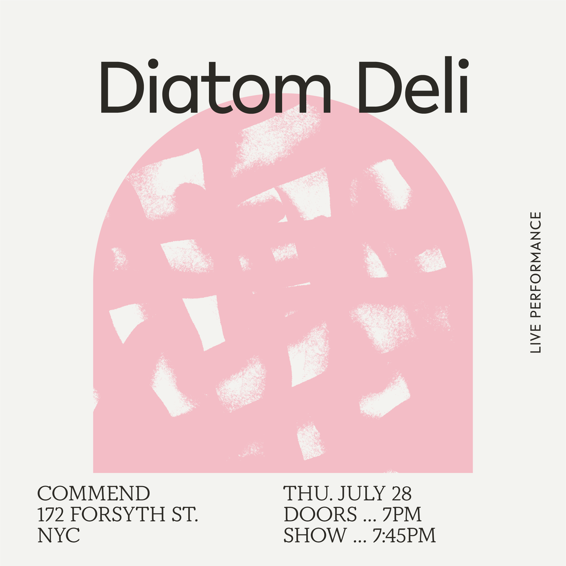 Diatom Deli - Live at Commend