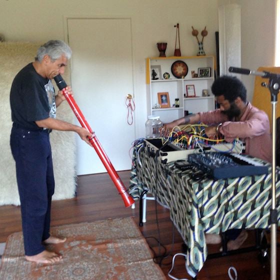 Robert Aiki Aubrey Lowe & Ariel Kalma at Bartram's