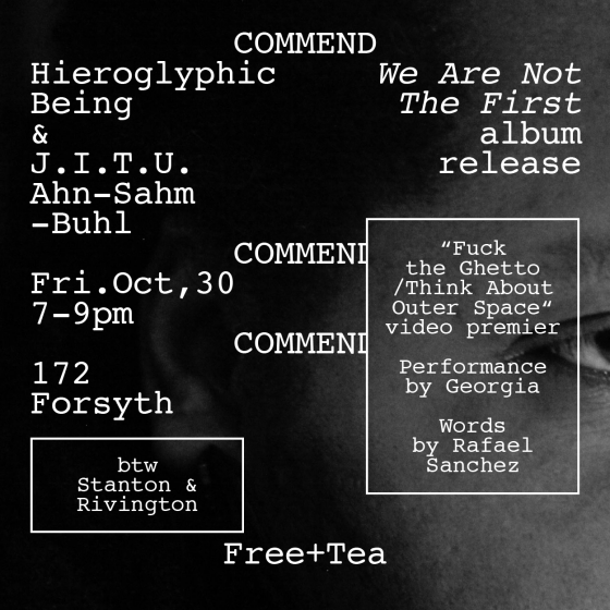 We Are Not the First Album Release + Video Premier @ Commend, October 30