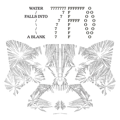 7FO - Water Falls Into A Blank