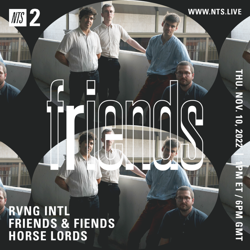 RVNG Intl. Presents Friends & Fiends: Horse Lords