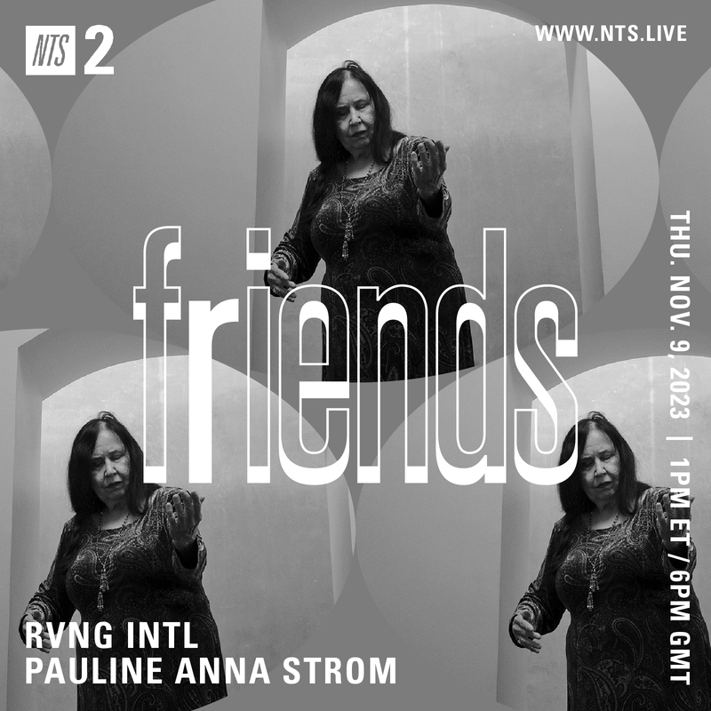 RVNG Intl. Presents Friends & Fiends: Pauline Anna Strom