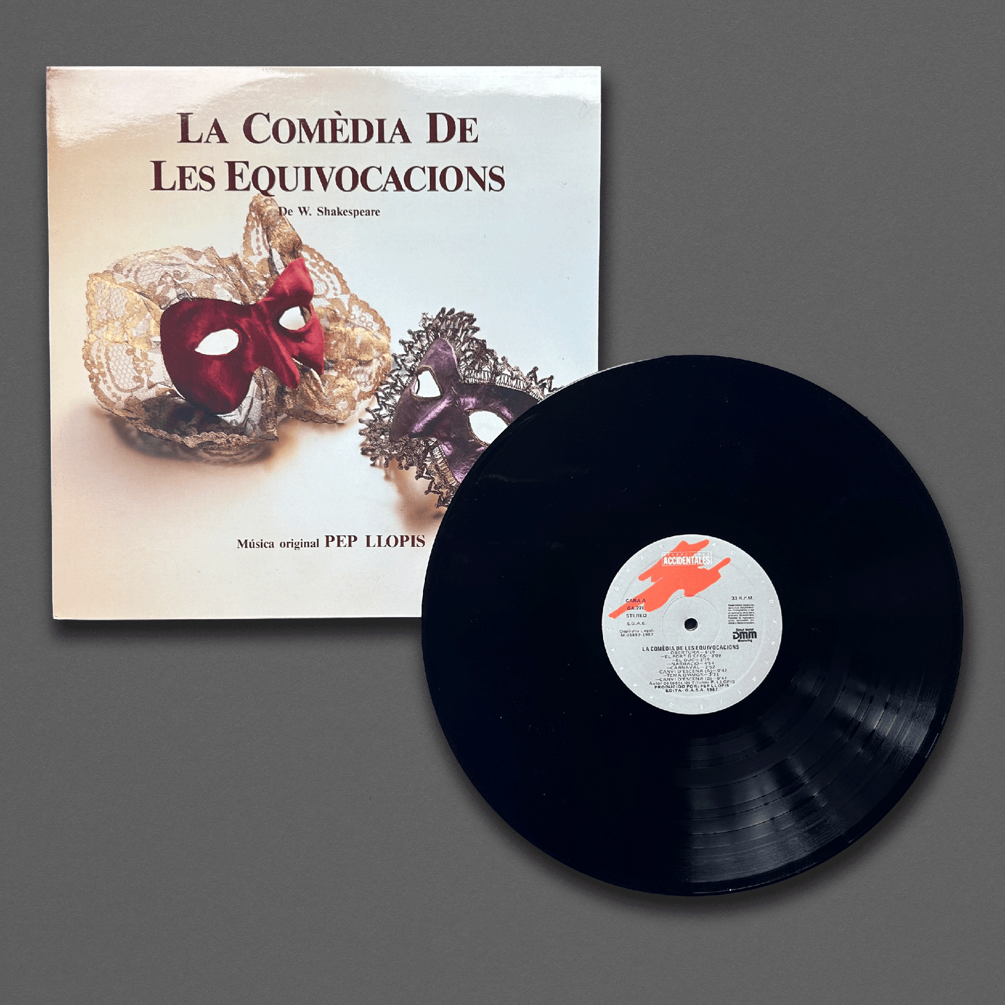 Pep Llopis - La Comèdia De Les Equivocacions (Banda Sonora De L'Espectacle)