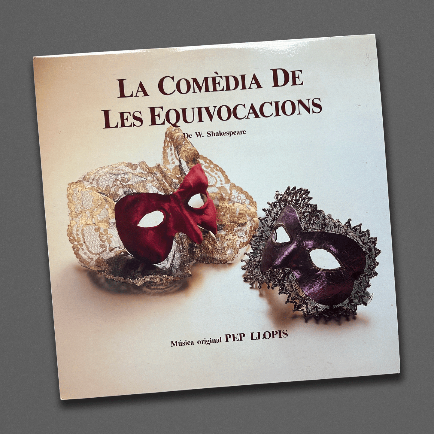 Pep Llopis - La Comèdia De Les Equivocacions (Banda Sonora De L'Espectacle)