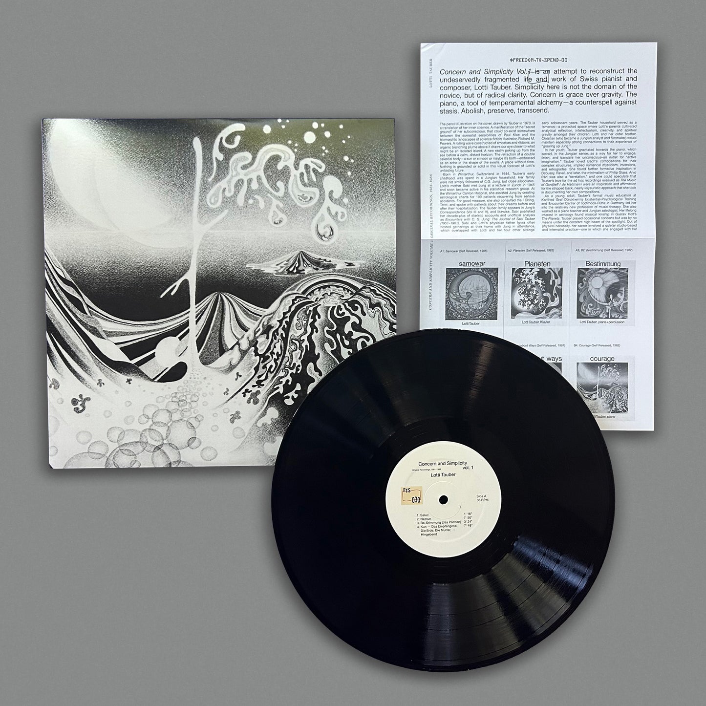 Lotti Tauber - Concern and Simplicity Volume 1: Original Recordings, 1981–1986