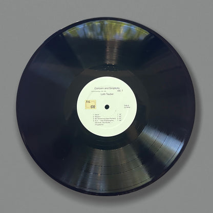 Lotti Tauber - Concern and Simplicity Volume 1: Original Recordings, 1981–1986