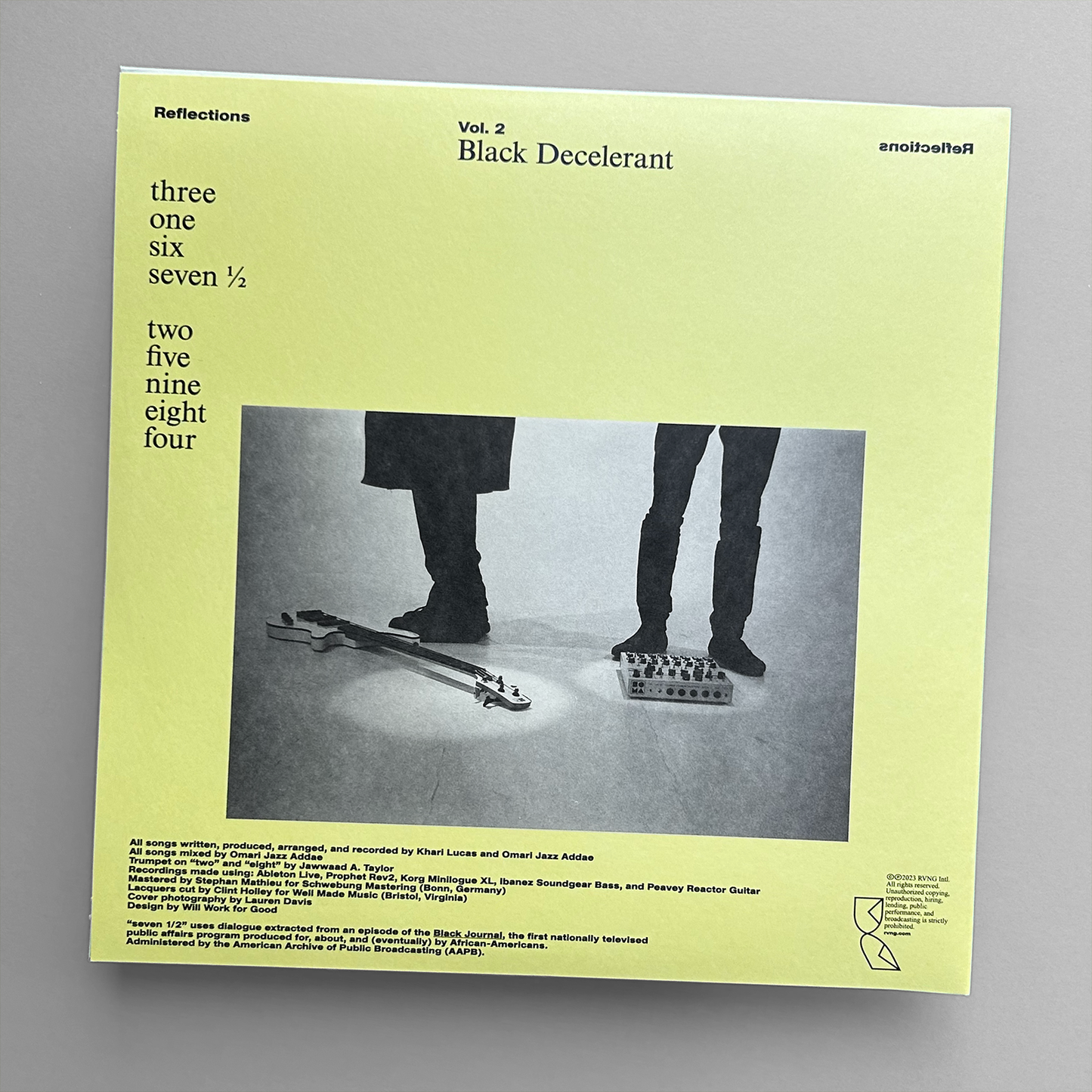 Reflections Vol. 2: Black Decelerant - Black Decelerant