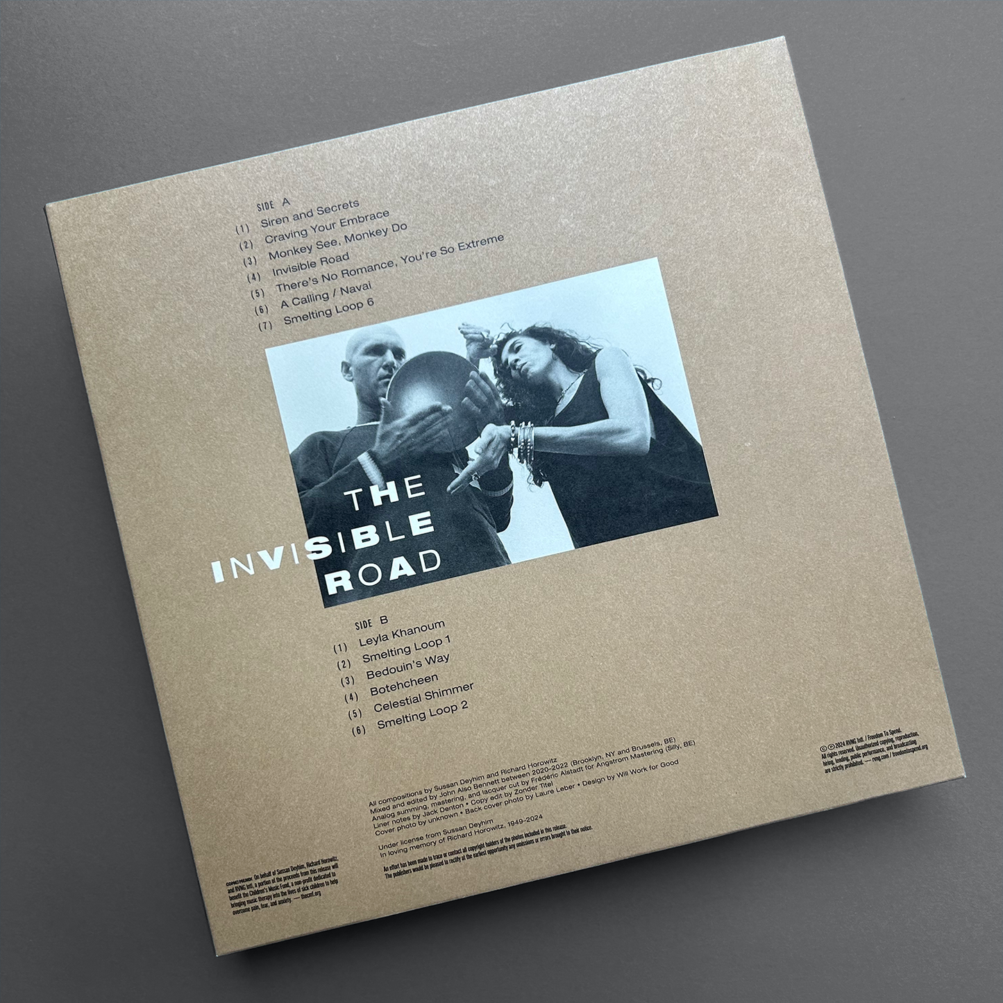 Sussan Deyhim & Richard Horowitz - The Invisible Road: Original Recordings, 1985–1990