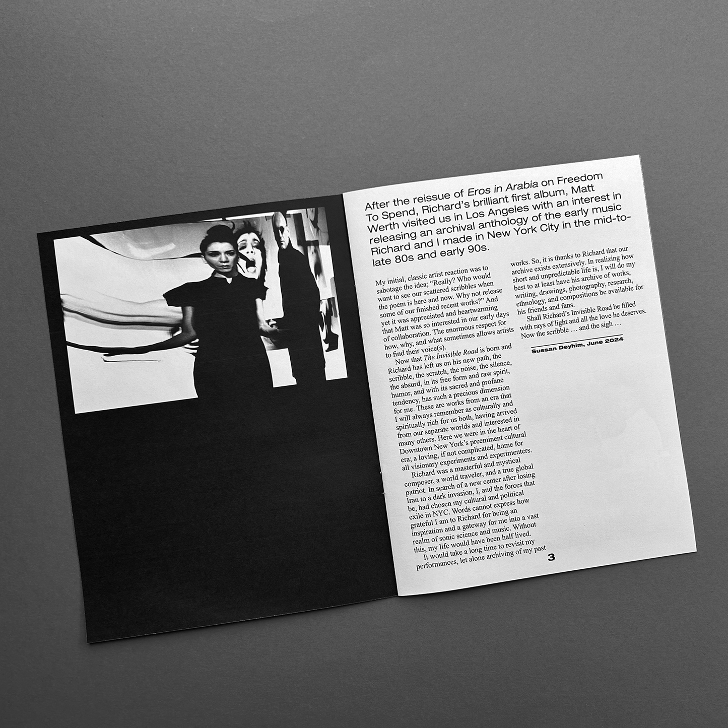 Sussan Deyhim & Richard Horowitz - The Invisible Road: Original Recordings, 1985–1990