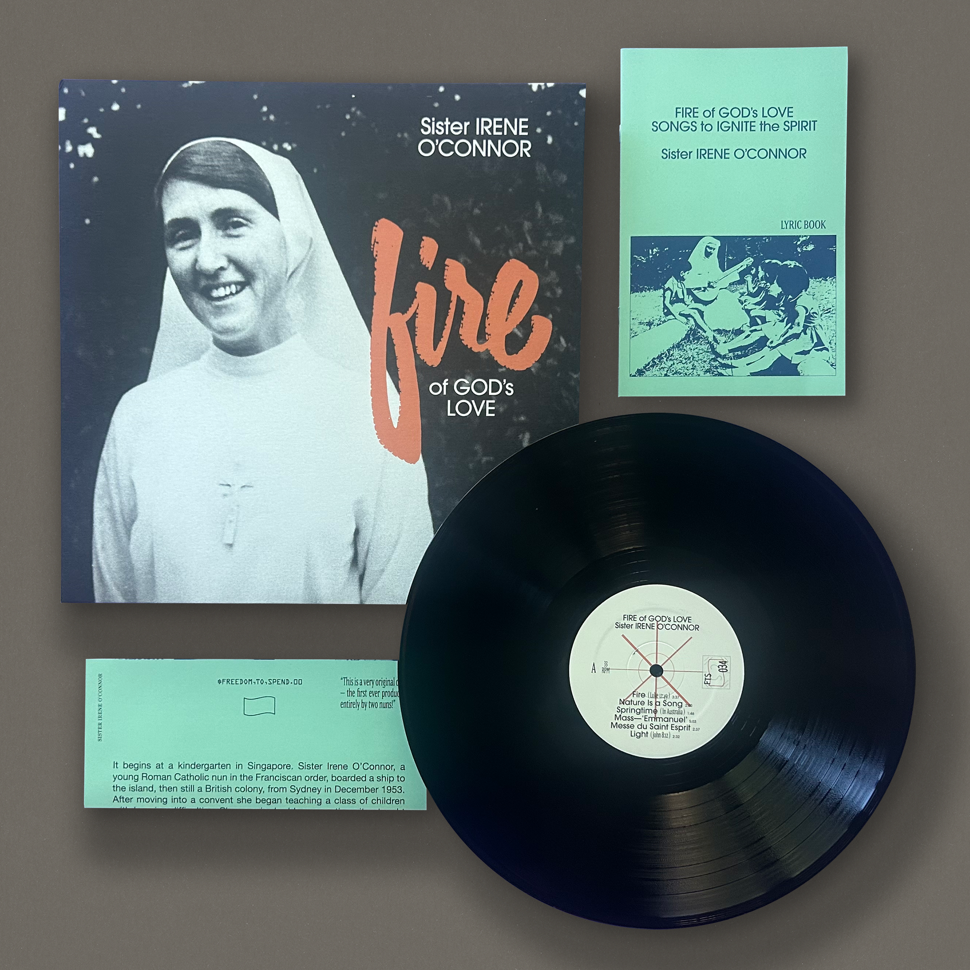 Sister Irene O'Connor - Fire of God's Love [Freedom To Spend