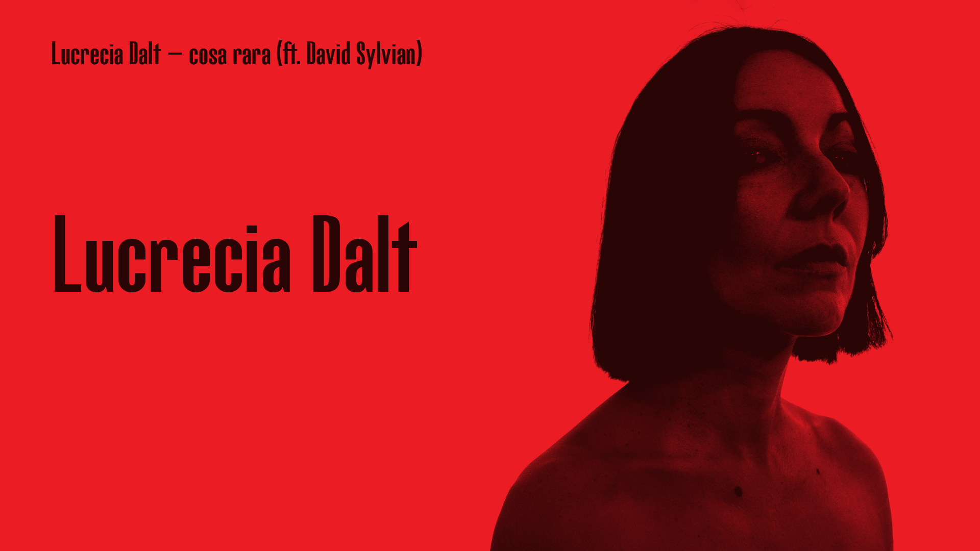 Load video: Lucrecia Dalt - cosa rara (ft. David Sylvian) [Official Visualizer]