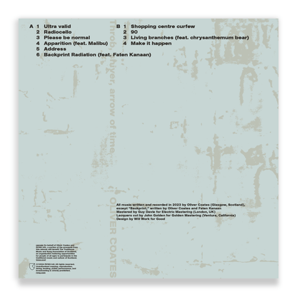 Oliver Coates - Throb, shiver, arrow of time