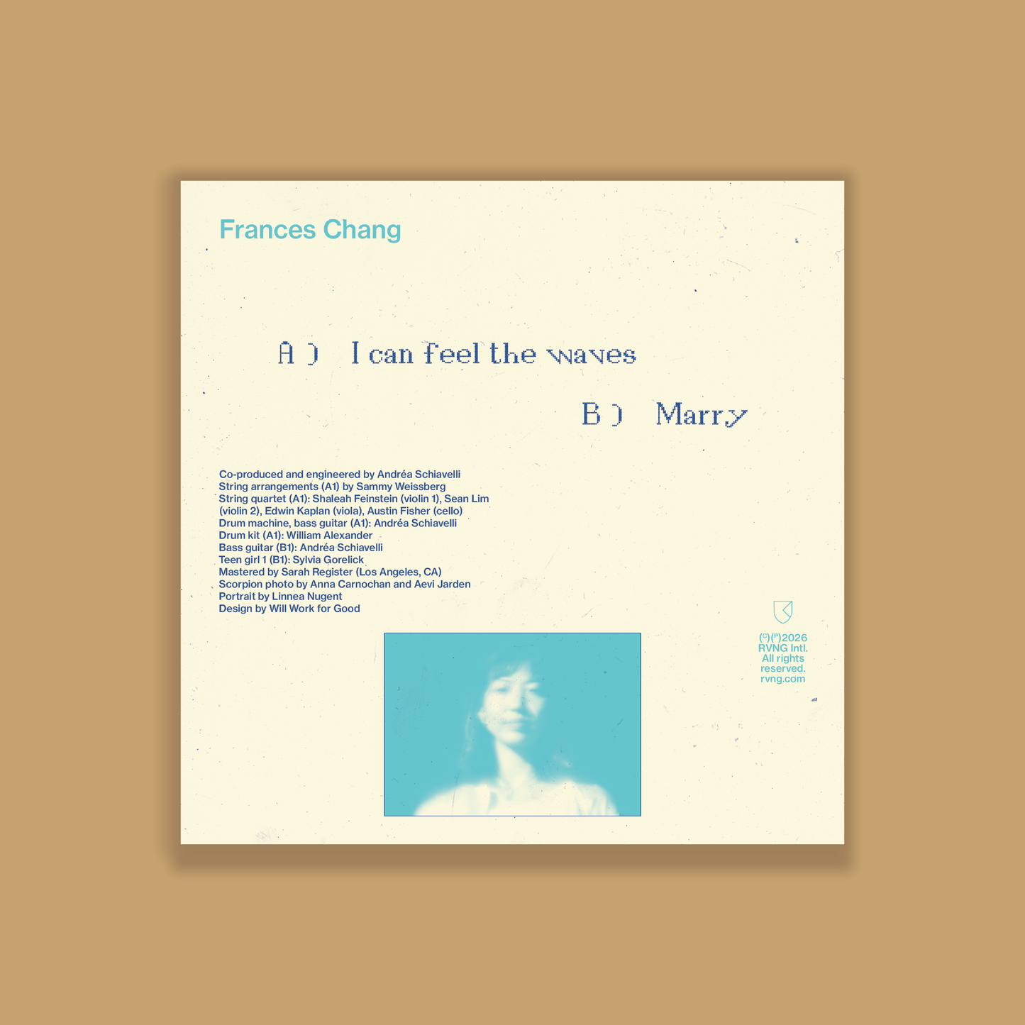 Frances Chang - I can feel the waves