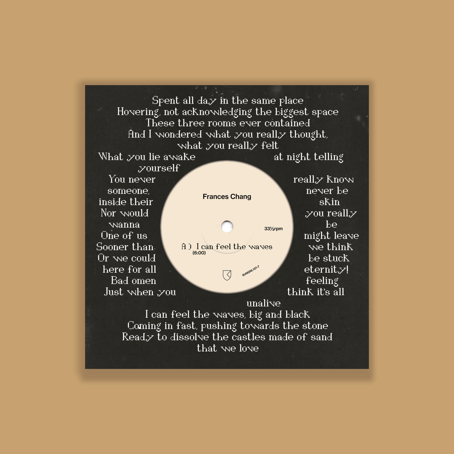 Frances Chang - I can feel the waves