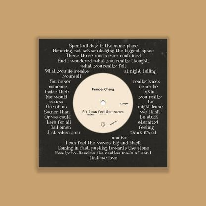 Frances Chang - I can feel the waves