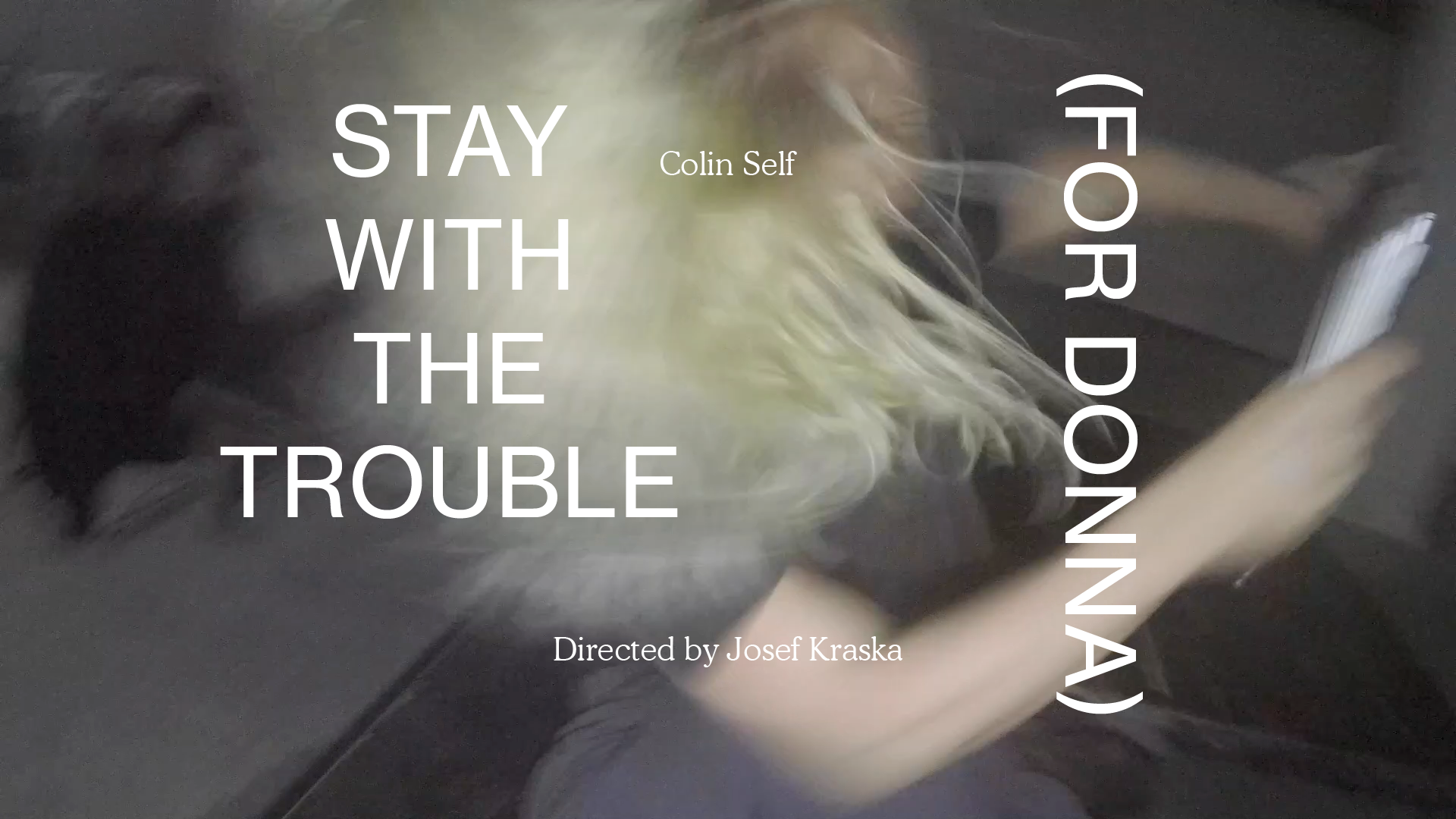 Load video: Colin Self - Stay With The Trouble (For Donna)