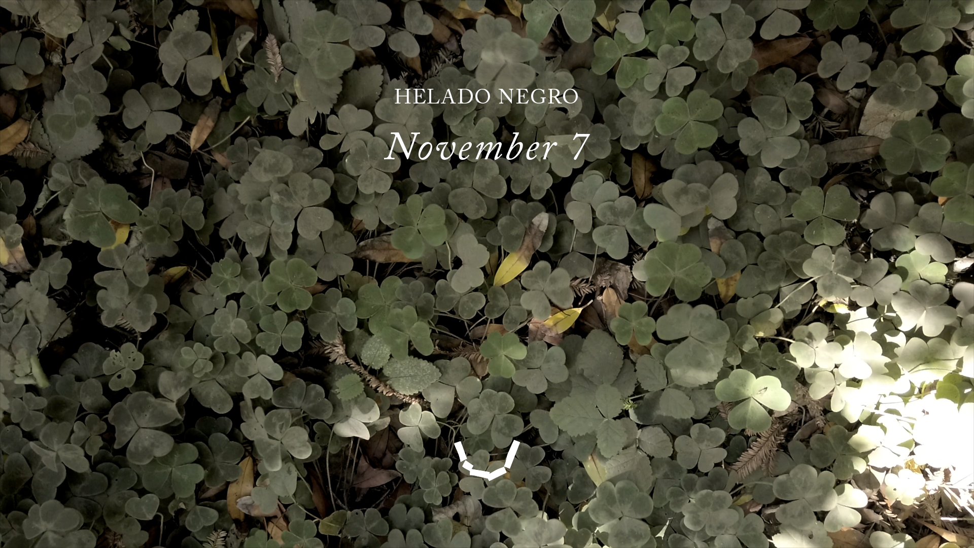 Load video: Helado Negro - November 7 (Official Video)