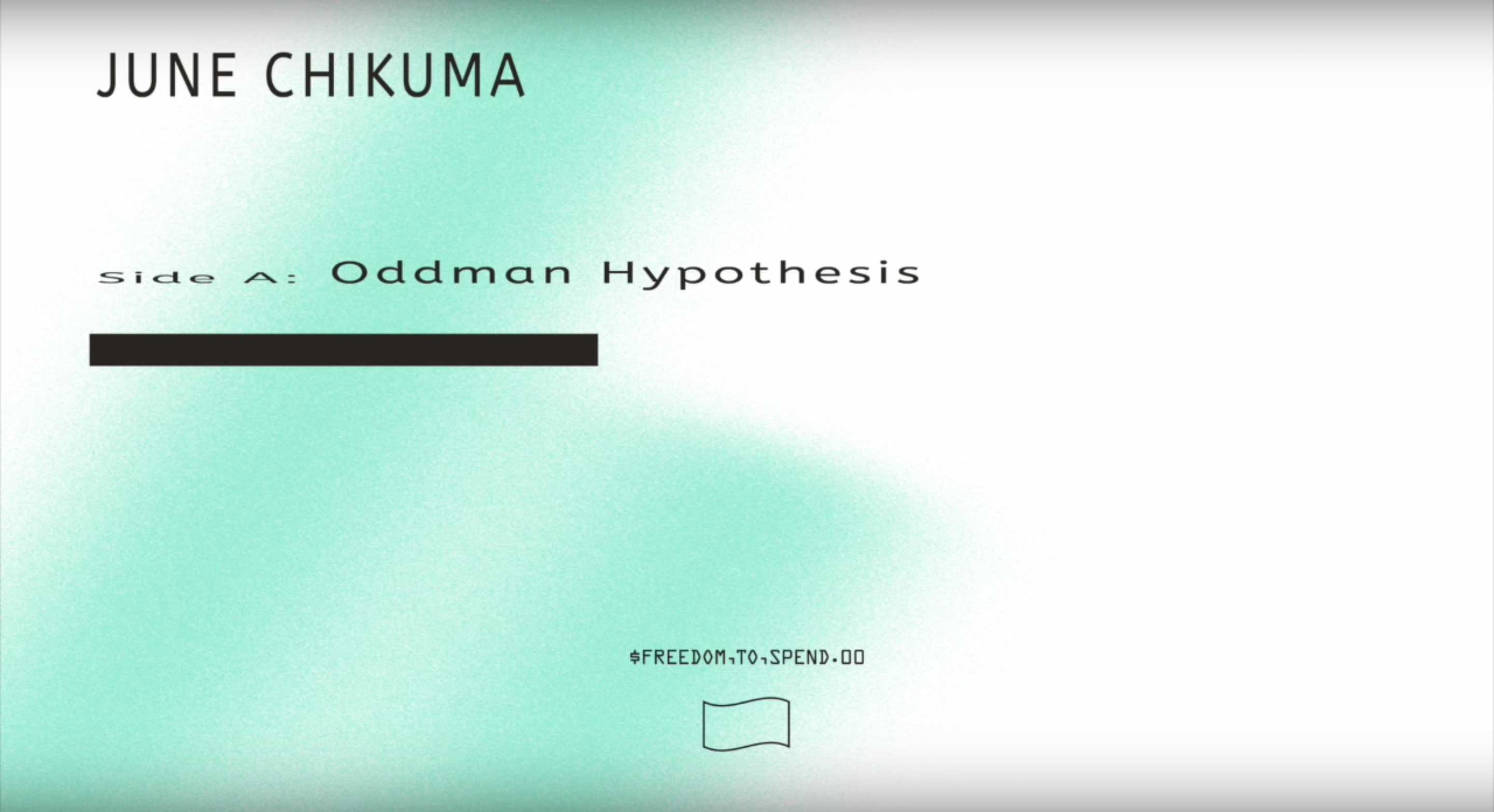 Load video: June Chikuma - Oddman Hypothesis