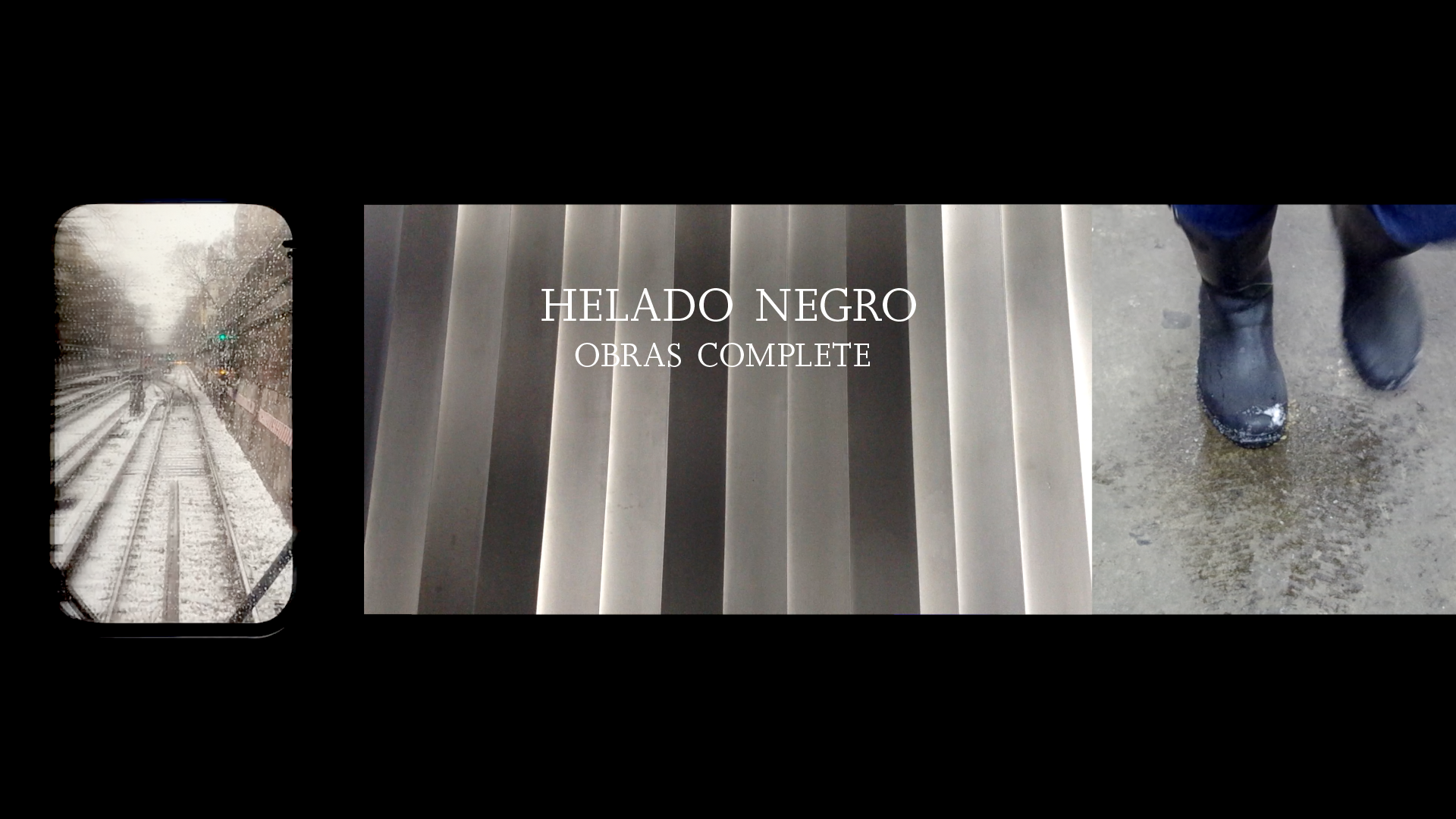 Load video: Helado Negro - Obras Complete