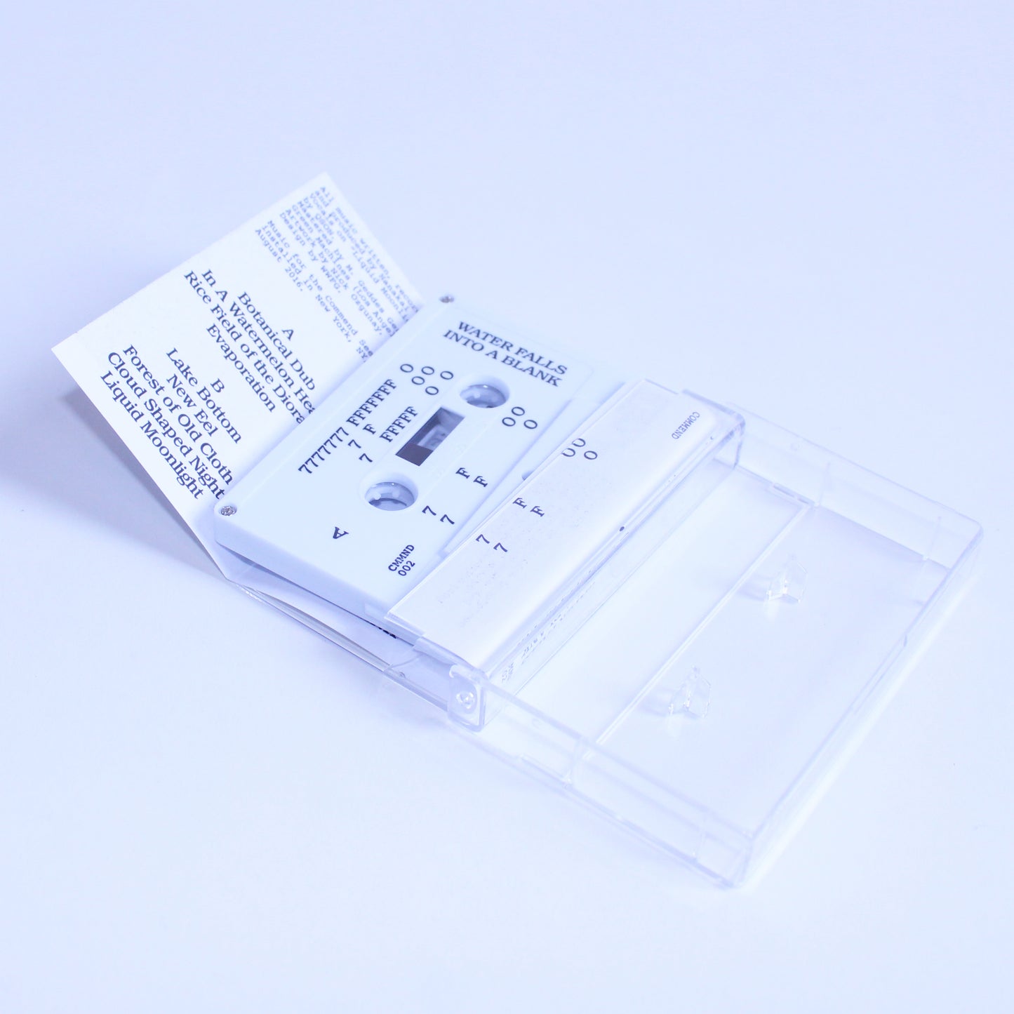 7FO - Water Falls Into A Blank