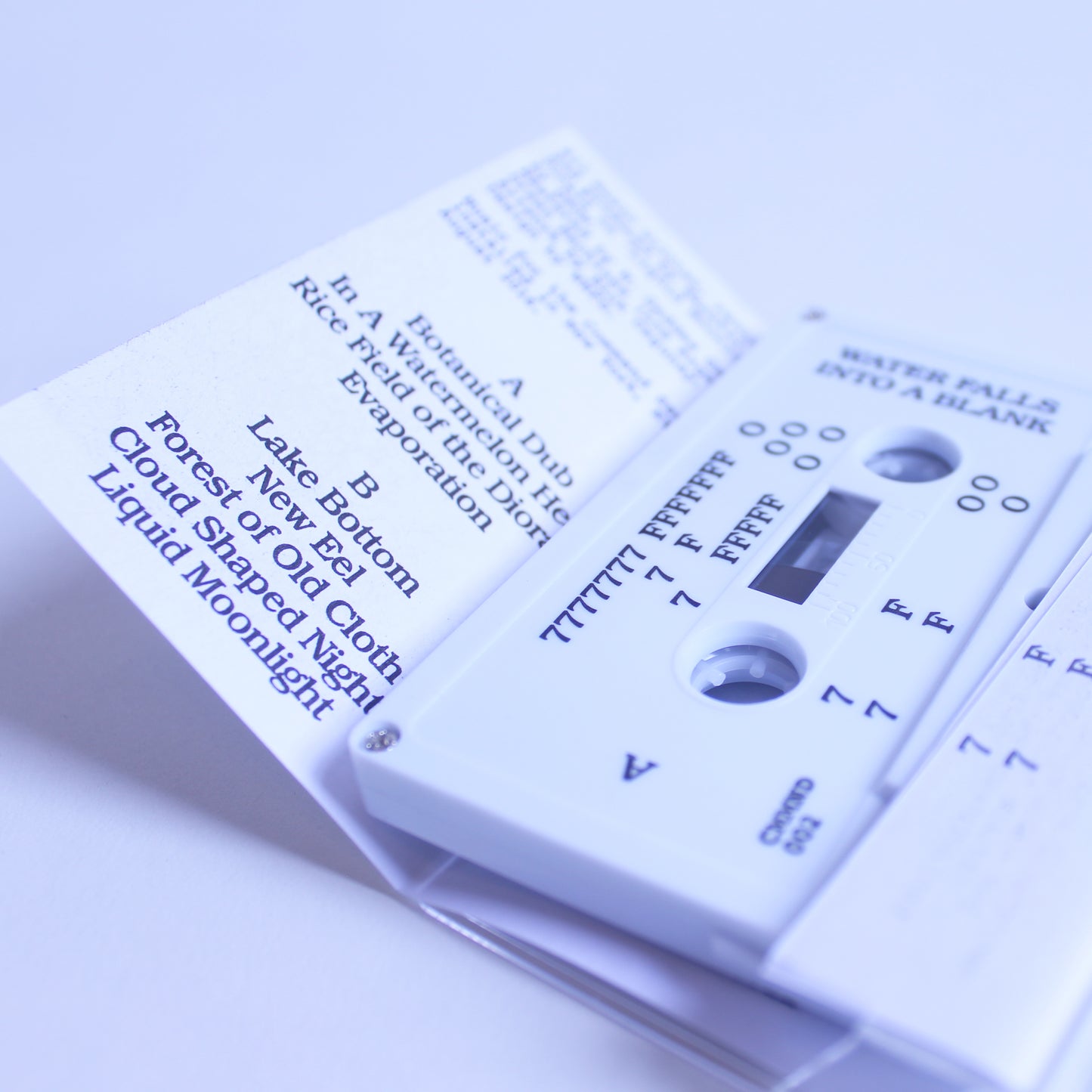 7FO - Water Falls Into A Blank