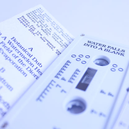 7FO - Water Falls Into A Blank