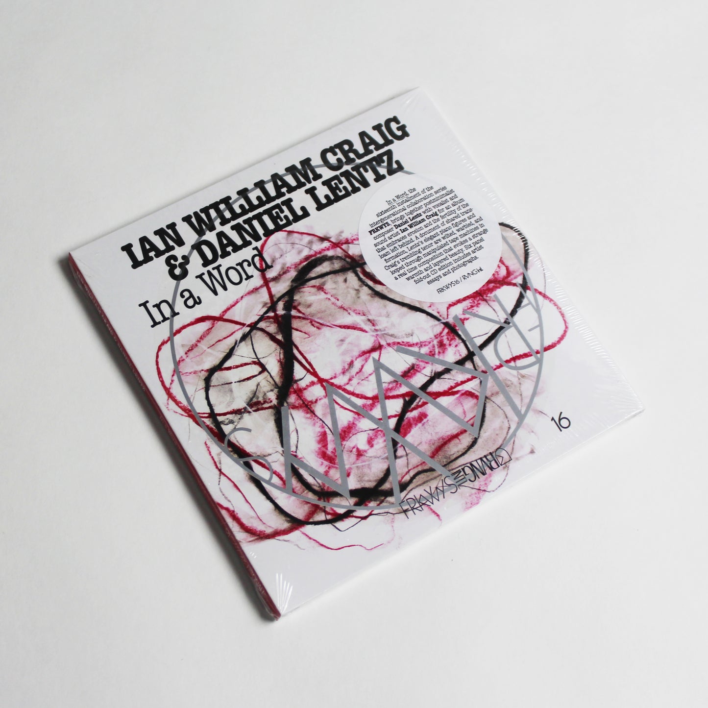 FRKWYS Vol. 16: Ian William Craig & Daniel Lentz - In a Word