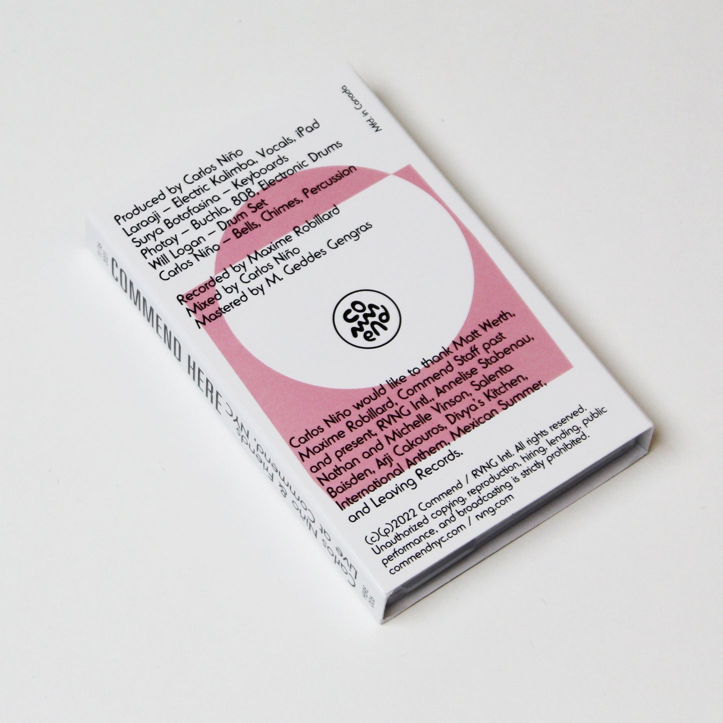 Carlos Niño & Friends - Live at Commend, NYC