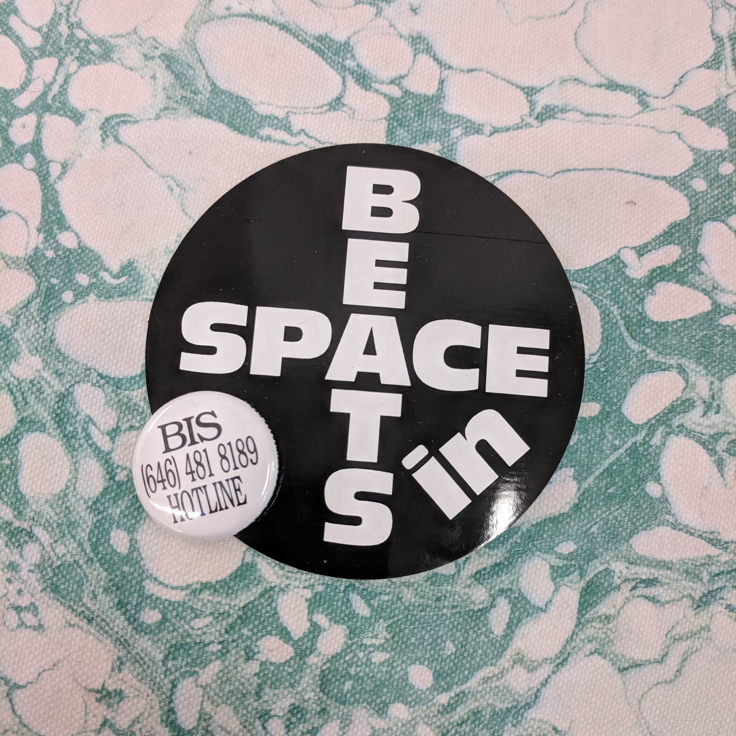 BIS Sticker & Pin Pack