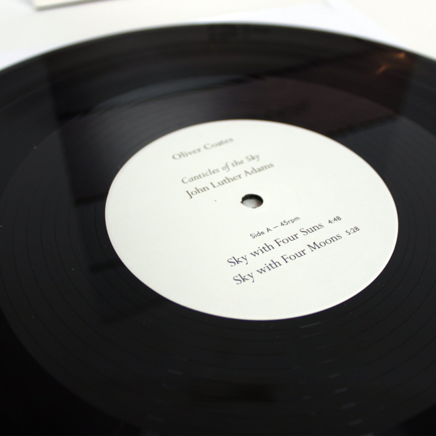 Oliver Coates - John Luther Adams Canticles of the Sky / Three High Places