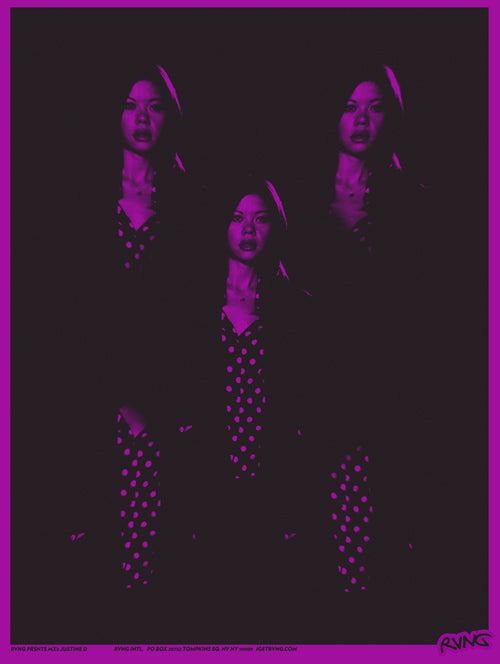 RVNG PRSNTS MX5: 18" X 24" Poster <span>Justine D</span>