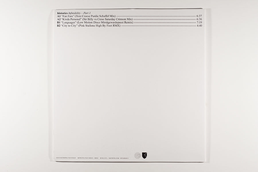 Infinidelity Pt. 1 <span>Historics</span>