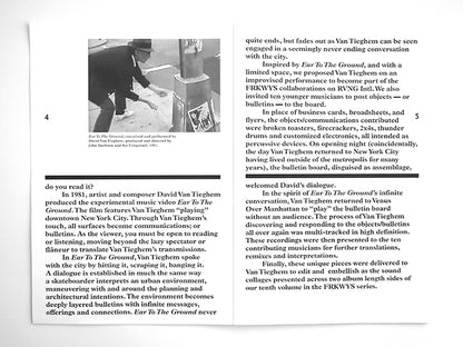 FRKWYS Vol. 10: Fits & Starts <span>David Van Tieghem x Ten</span>