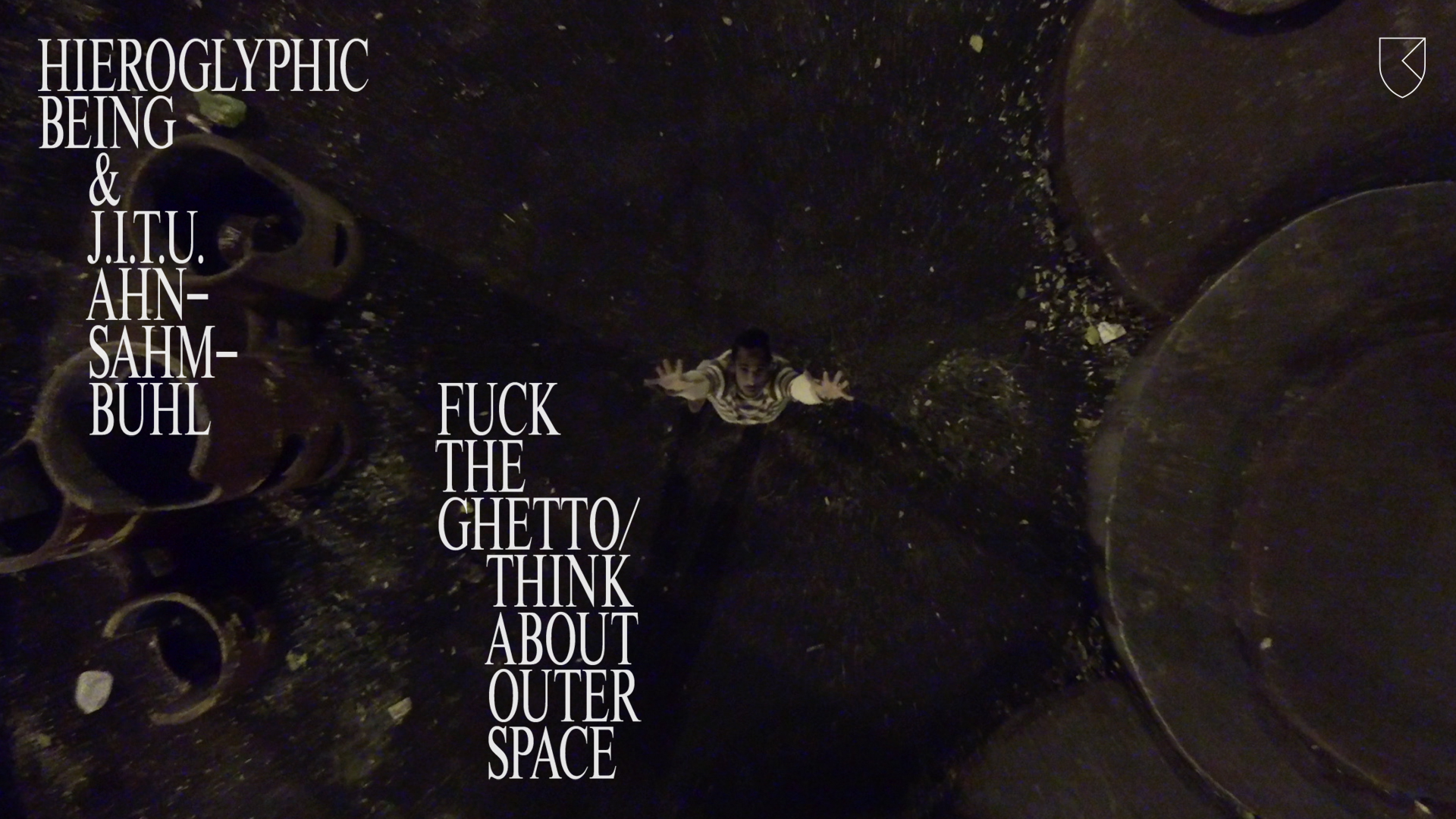 Link to Video for Hieroglyphic Being & J.I.T.U. Ahn Sahm Buhl – F**k The Ghetto / Think About Outer Space