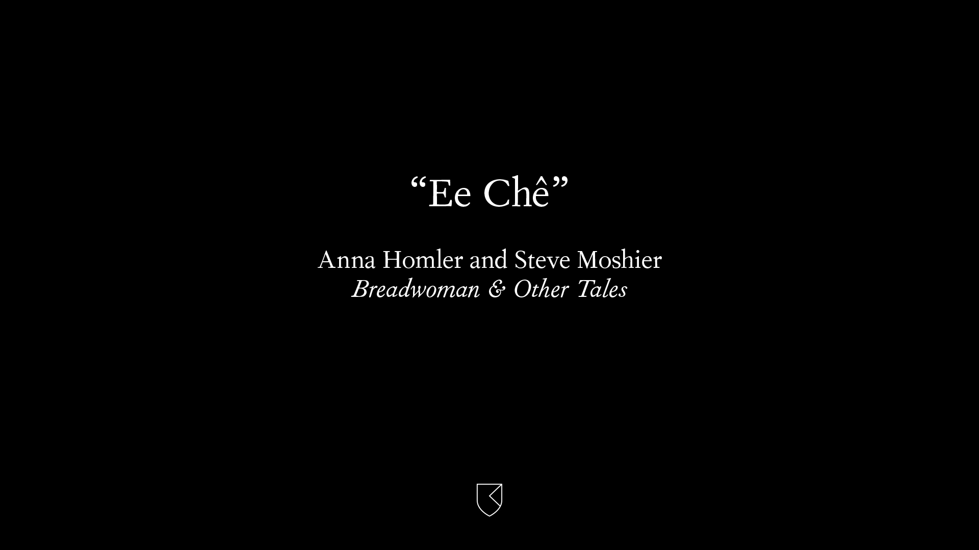 Link to Video for Anna Homler and Steve Moshier – Ee Chê [Official Audio]